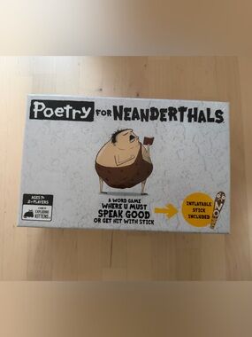 Poetry for Neanderthals Word Game - NEW